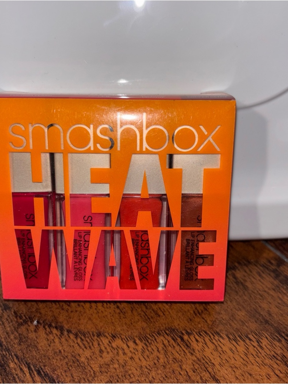 Smashbox Heat Wave Mini Lip Gloss Set - Pink, Red, Orange, Bronze